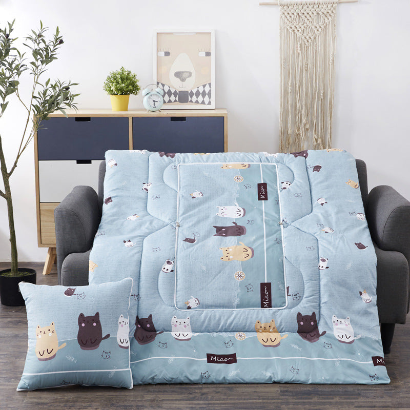 2-in-1 Travel Pillow Blanket | Compact Comfort Set