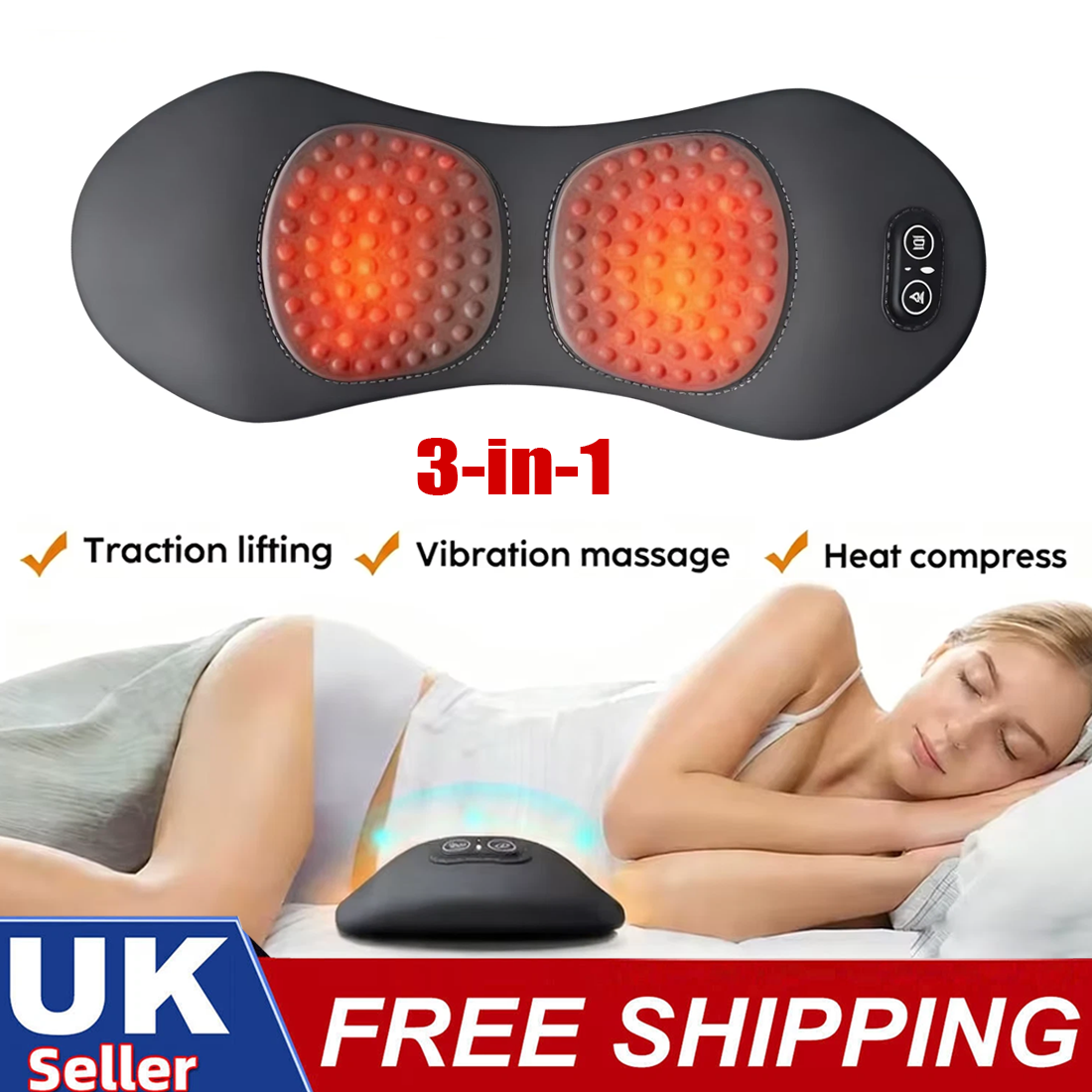 Memory Foam Lumbar Support Cushion - view 5
