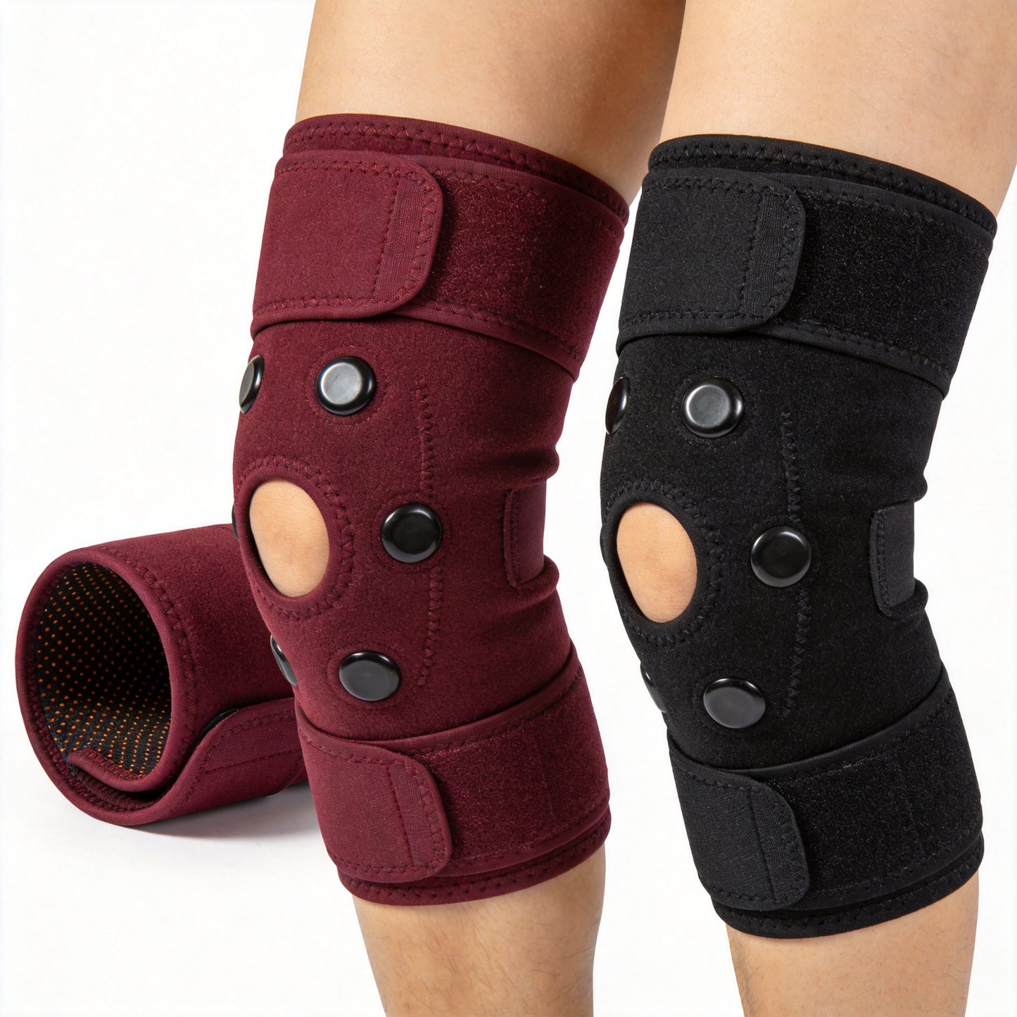 Self-Heating Knee Sleeves 2-Pack - Main Product Photo
