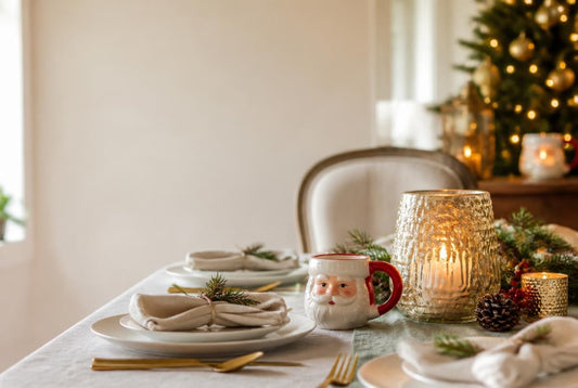 Christmas Hosting Essentials: Table, Cocoa Bar and Mantel