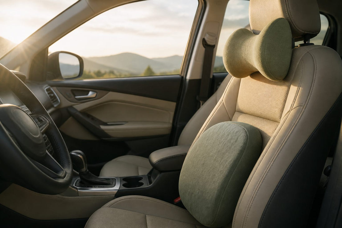 Neck Support for Long Drives: What Actually Helps