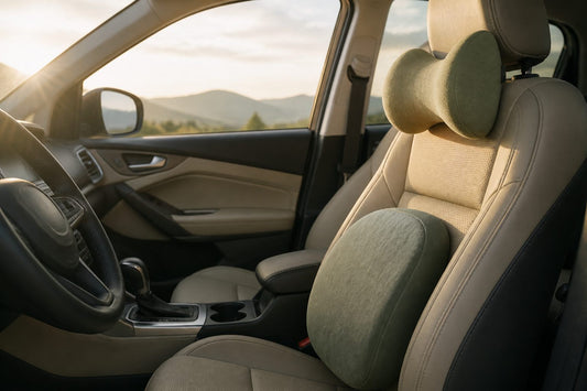 Neck Support for Long Drives: What Actually Helps