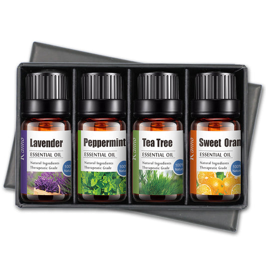 6-Pack Pure Aromatherapy Essential Oil Set for Diffusers