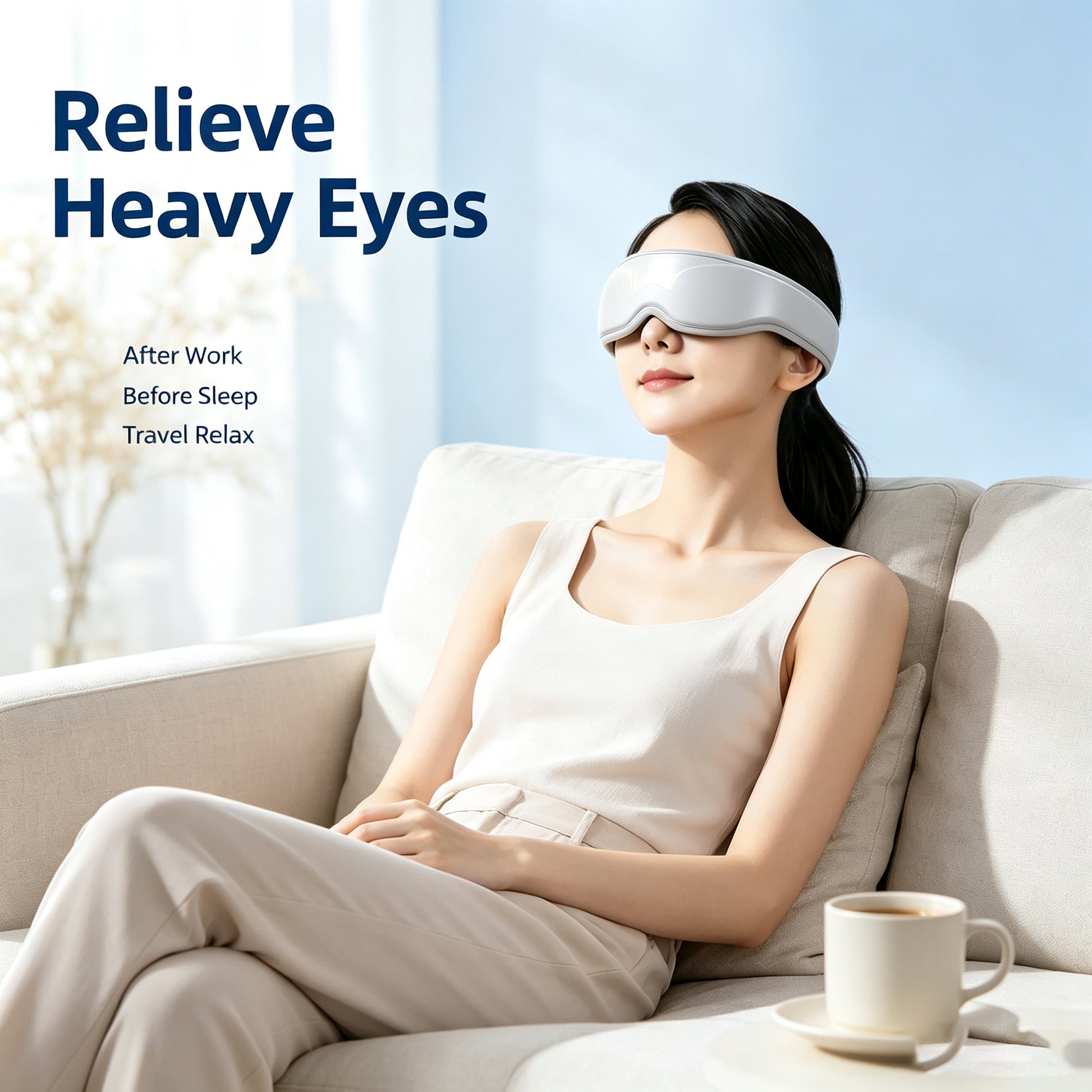 Eye Mask - heated eye mask, dry eye relief, warm compress