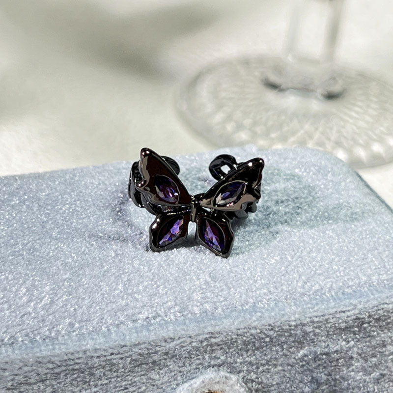 Halloween Ghost & Spider Gothic Ring | Dark Spooky Statement Prop