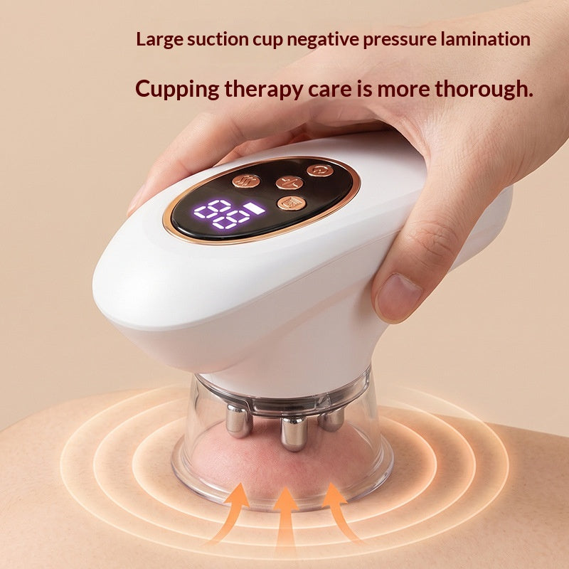 3-in-1 Gua Sha & Cupping Massager | Electric Meridian Tool