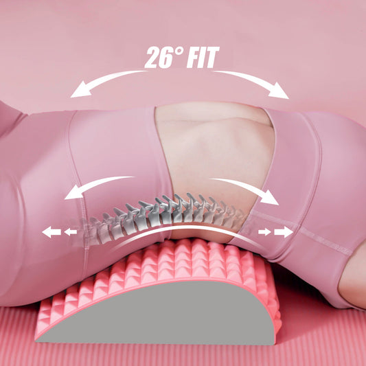Multi-Function Back Stretcher Pillow for Lumbar Support and Pain Relief