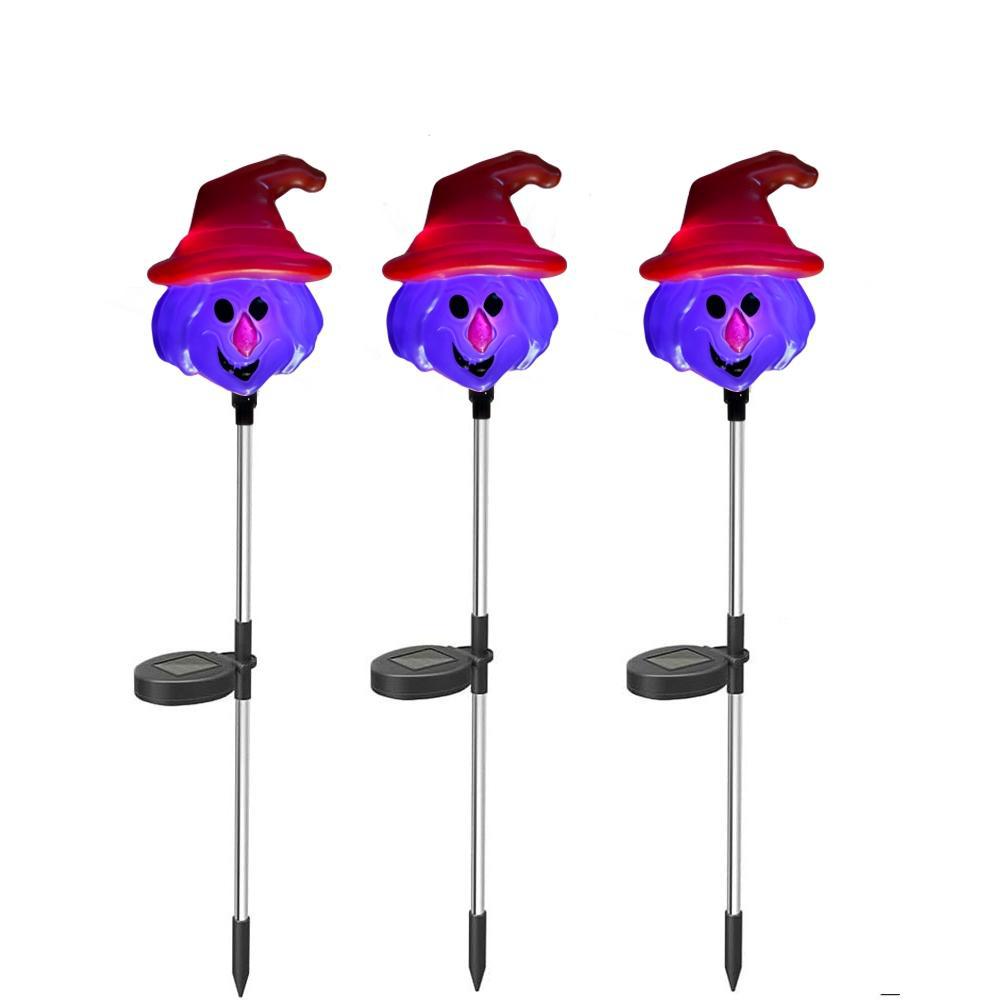 Solar Snowman Ground Lamp | Light-Up Outdoor Christmas Decor