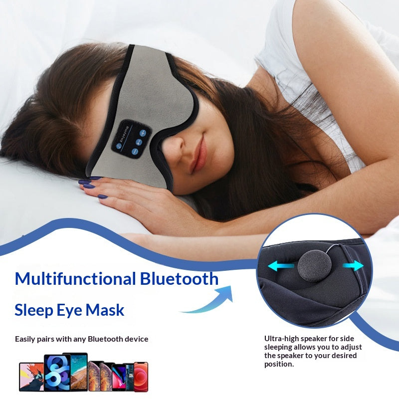 Bluetooth Sleep Mask | Music-Playing Eye Mask for Better Rest