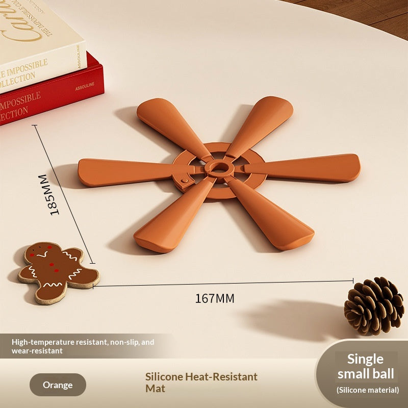 Christmas Tree Silicone Trivet | Heat-Resistant Holiday Table Mat