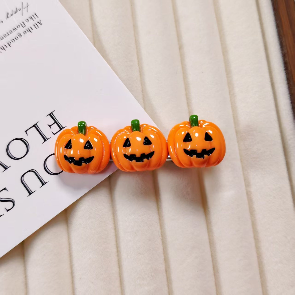 Halloween Witch Hat Hair Clip | Pumpkin Ghost Party Accessory for Kids