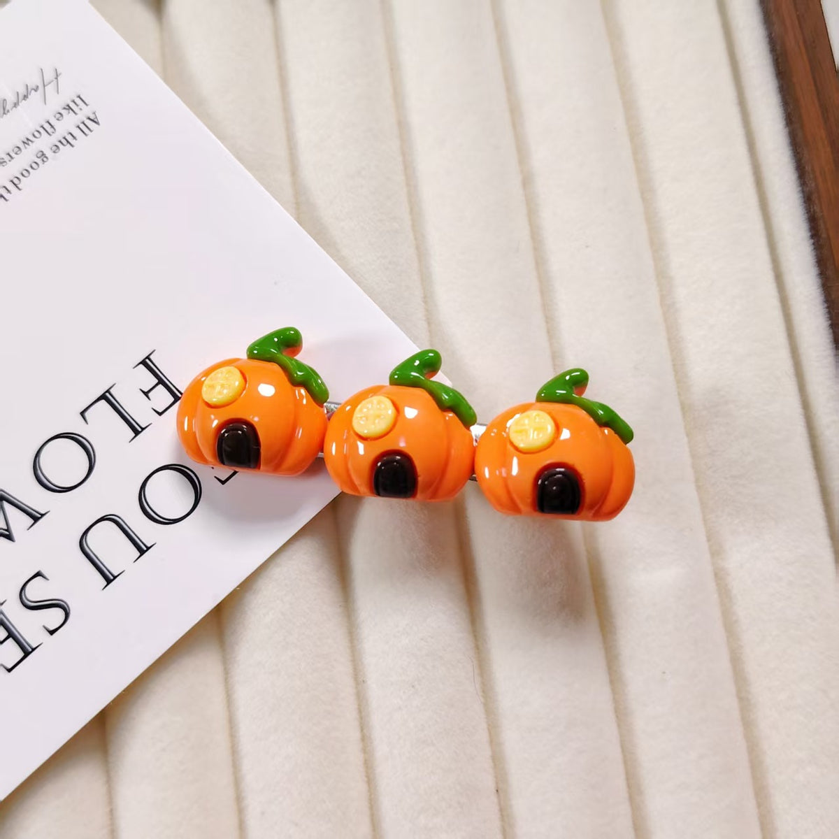 Halloween Witch Hat Hair Clip | Pumpkin Ghost Party Accessory for Kids