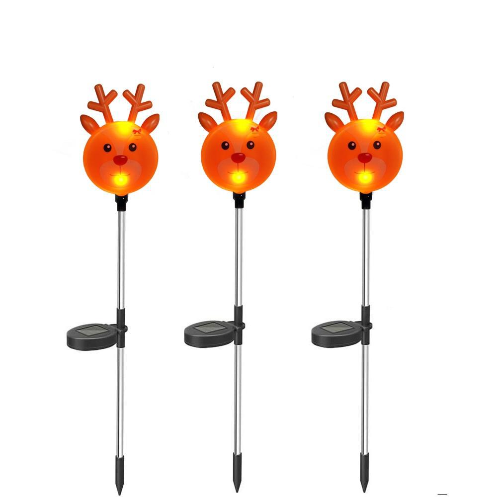 Solar Snowman Ground Lamp | Light-Up Outdoor Christmas Decor