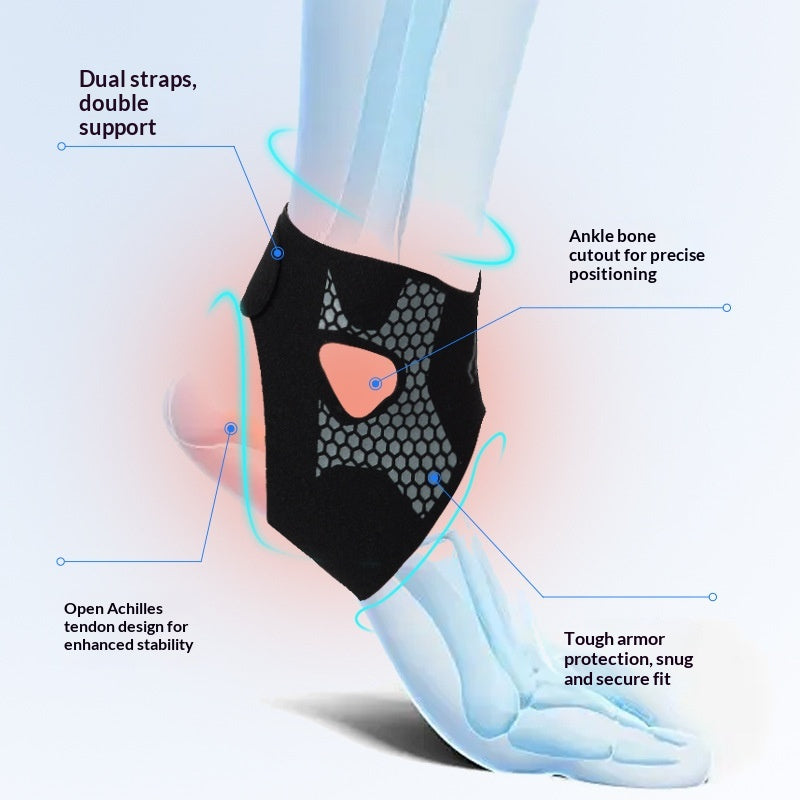 Breathable Ankle Brace | Sports Support for Sprain Prevention